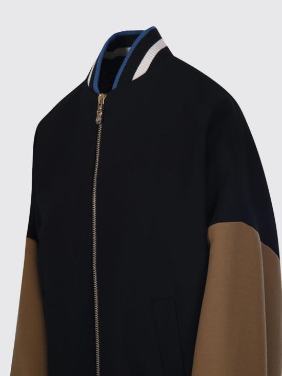 26FW 라 더블제이 봄버 자켓 JAC0128WOL024SOLID BL01 Black - LA DOUBLEJ