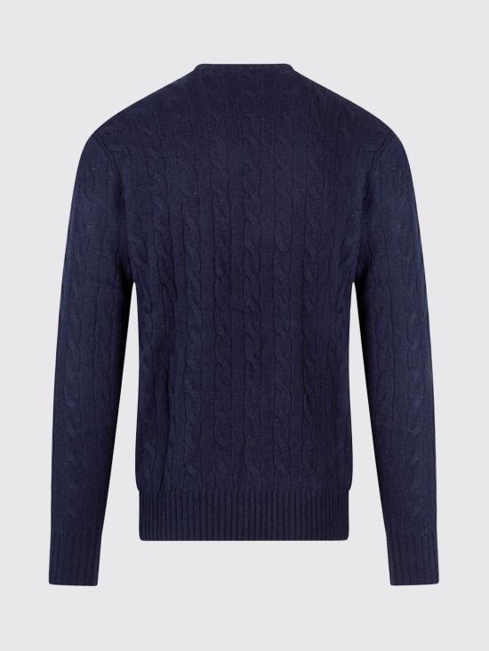 26FW 폴로 랄프로렌 케이블 니트 스웨터 710876762 002 Navy - POLO RALPH LAUREN