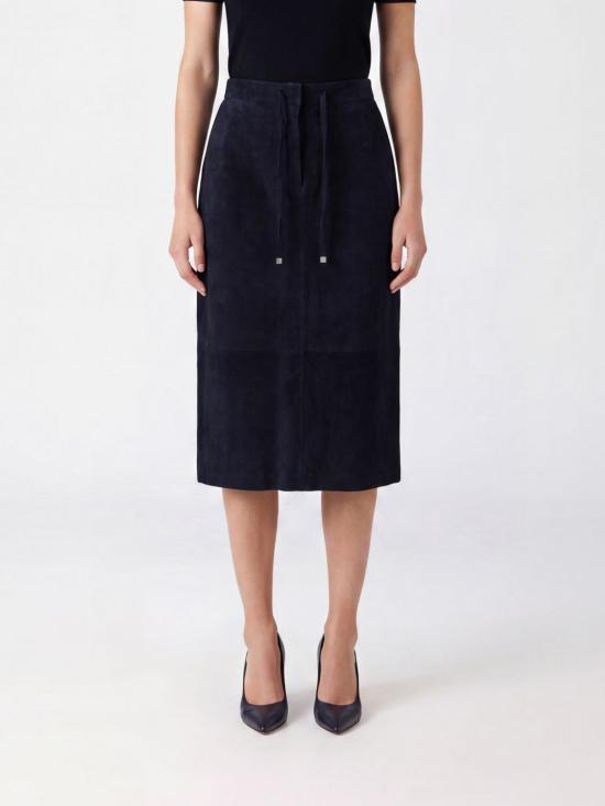 26FW 에스막스마라 미디 스커트 2629406011600 004 Blue