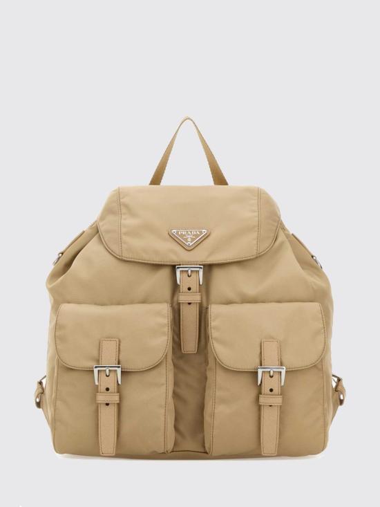26FW 프라다 미디엄 리나일론 백팩 1BZ811RV44 F0040 Camel