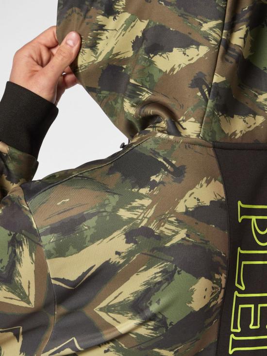 26SS 플레인스포츠 후드 티셔츠 SADCMJB3257SJO001N 50 Military - PLEIN SPORT