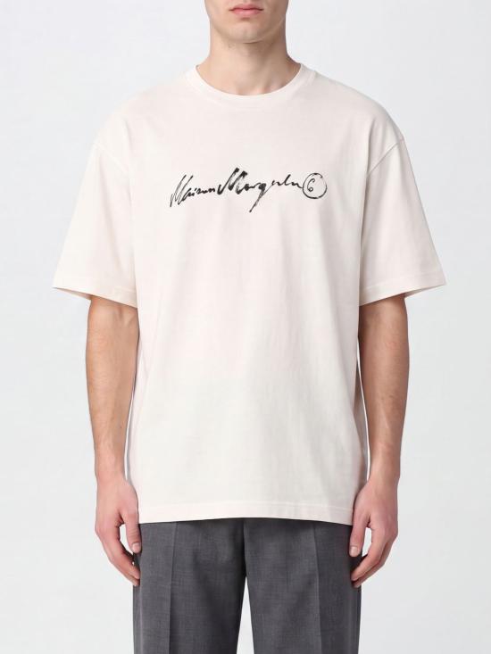 26FW MM6 메종마르지엘라 반팔 티셔츠 SH0GC0077M20258 101 White