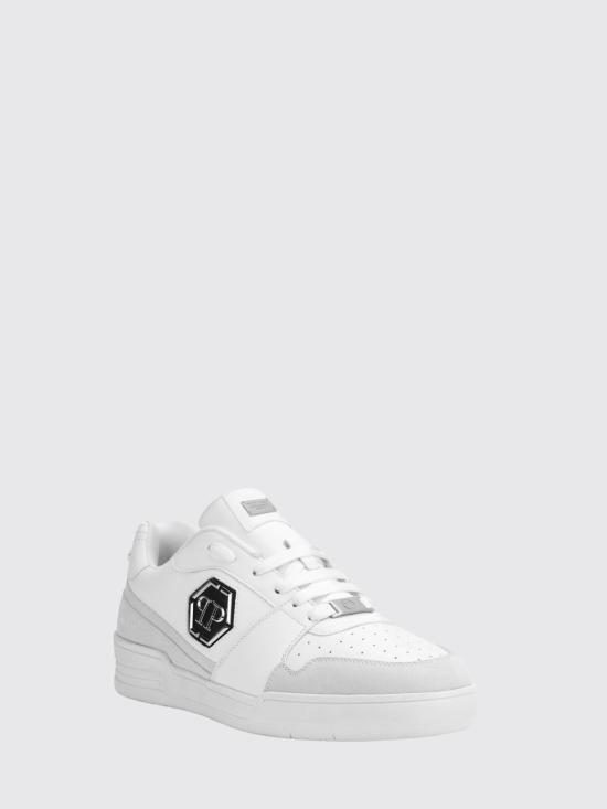 26SS 필립 플레인 스니커즈 LAESUSC0979PLE022N 01 White - PHILIPP PLEIN