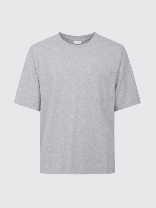 26SS 드리스 반 노튼 반팔 티셔츠 211103603 813 Grey - DRIES VAN NOTEN