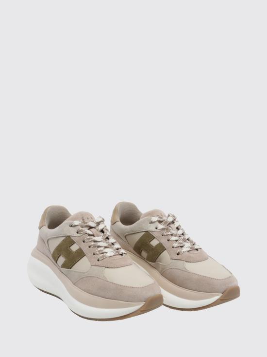 26FW 호간 스니커즈 HXW7140GA40QDC 0R1R Beige - HOGAN