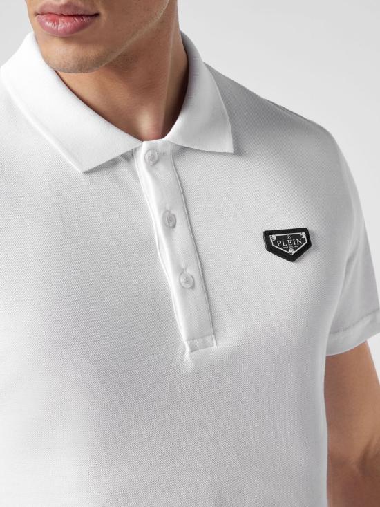 26SS 필립 플레인 폴로 티셔츠 LABCMTK6061PTE003N 01 White - PHILIPP PLEIN