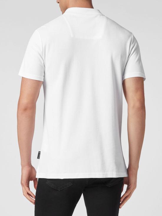 26SS 필립 플레인 폴로 티셔츠 LABCMTK6061PTE003N 01 White - PHILIPP PLEIN