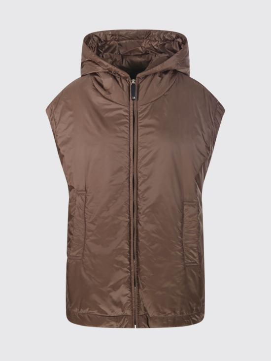 26FW 막스마라 더 큐브 패딩 조끼 2629296034600 020 Brown - MAXMARA THE CUBE
