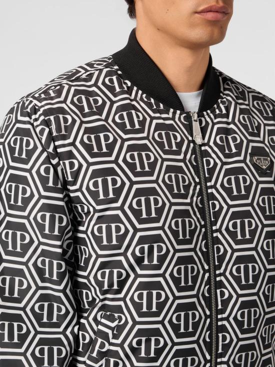 26SS 필립 플레인 봄버 자켓 UAFCMRB3162PNY002N 02 Black - PHILIPP PLEIN