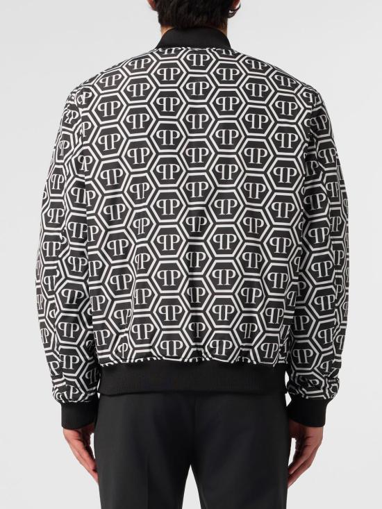 26SS 필립 플레인 봄버 자켓 UAFCMRB3162PNY002N 02 Black - PHILIPP PLEIN
