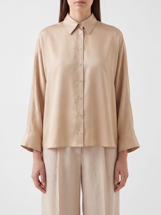26SS 브루넬로 쿠치넬리 셔츠 M0C59MQ606 C9643 Beige