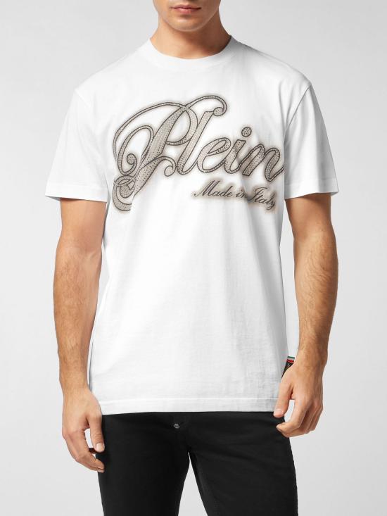26SS 필립 플레인 반팔 티셔츠 FAECMTK8538PJY002N 01 White