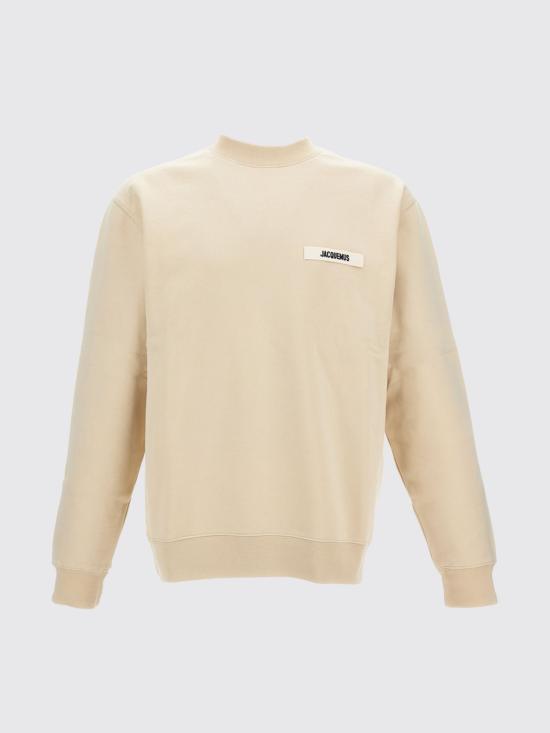 26FW 자크뮈스 그로그랭 스웨트 셔츠 SSM00206AJ00126 150 Beige - JACQUEMUS