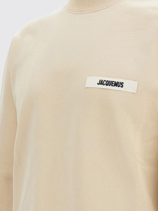 26FW 자크뮈스 그로그랭 스웨트 셔츠 SSM00206AJ00126 150 Beige - JACQUEMUS