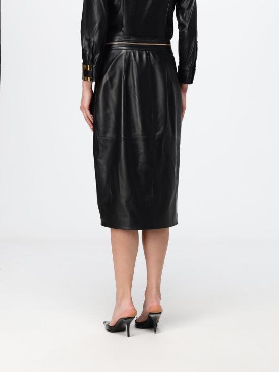 26FW 엘리자베타프랜치 미디 스커트 GP01Z66E2 110 Black - ELISABETTA FRANCHI