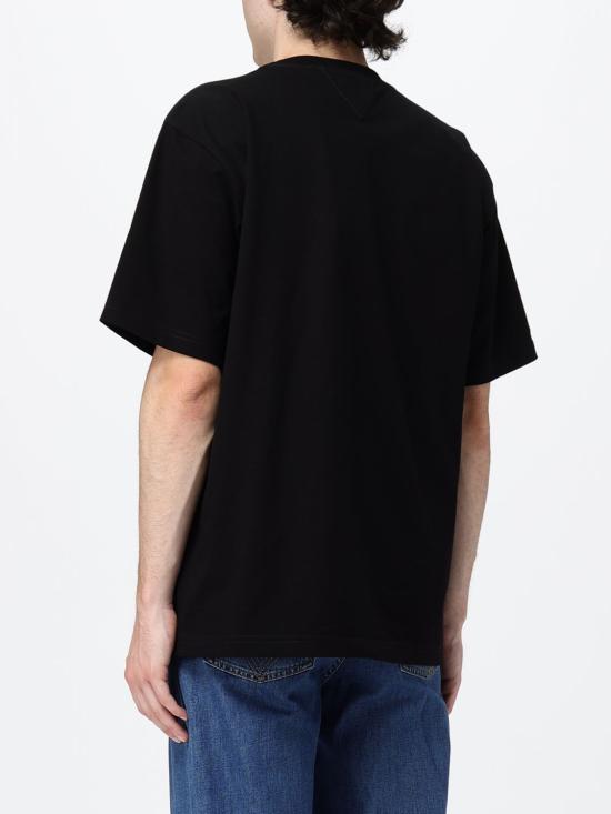 26FW 보테가베네타 반팔 티셔츠 875394V6P30 1010 Black - BOTTEGA VENETA