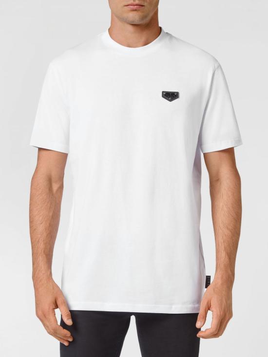 26SS 필립 플레인 반팔 티셔츠 LABCMTK6058PJY002N 01 White