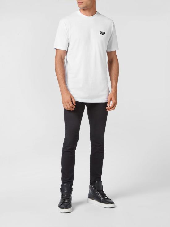 26SS 필립 플레인 반팔 티셔츠 LABCMTK6058PJY002N 01 White - PHILIPP PLEIN