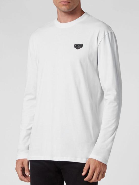 26SS 필립 플레인 긴팔 티셔츠 LABCMTK6059PJY002N 01 White