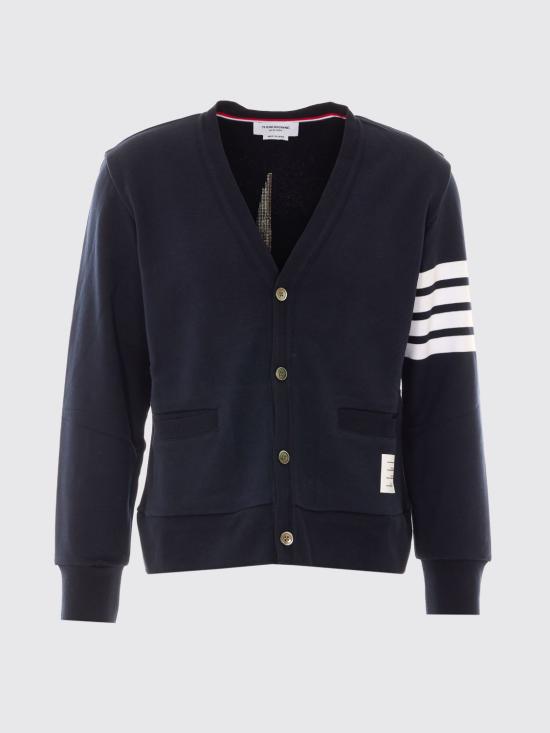 26FW 톰브라운 가디건 MJT582E00535 415 Navy - THOM BROWNE