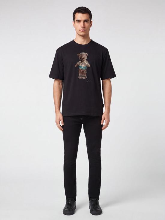 26SS 필립 플레인 반팔 티셔츠 FAECMTK8391PJY002N 02 Black - PHILIPP PLEIN