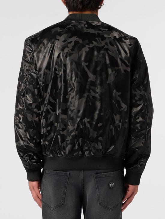 26SS 필립 플레인 봄버 자켓 UAFCMRB3157PNY002N 02 Black - PHILIPP PLEIN