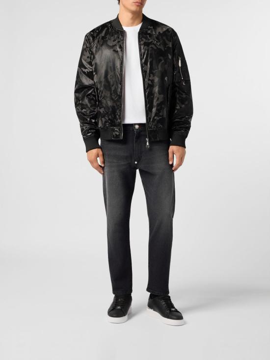 26SS 필립 플레인 봄버 자켓 UAFCMRB3157PNY002N 02 Black - PHILIPP PLEIN
