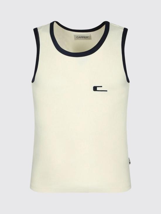 26SS 카레르 민소매 티셔츠 FERRAZ TANK TOP Ecru - CARRER