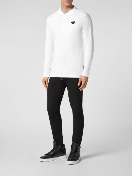 26SS 필립 플레인 폴로 티셔츠 LABCMTK6060PTE003N 01 White - PHILIPP PLEIN