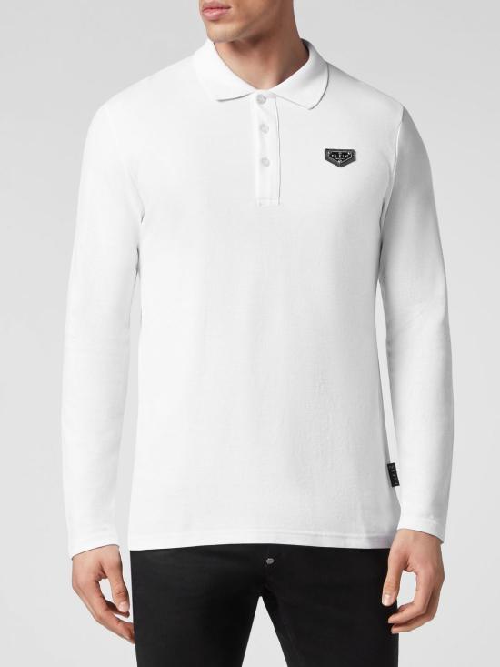 26SS 필립 플레인 폴로 티셔츠 LABCMTK6060PTE003N 01 White
