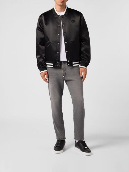 26SS 필립 플레인 봄버 자켓 UAFCMRB3165PTE003N 02 Black - PHILIPP PLEIN