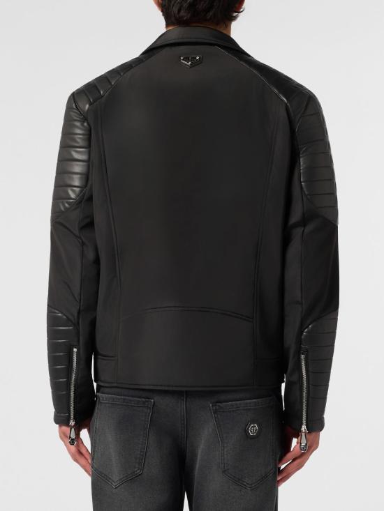 26SS 필립 플레인 바이커 자켓 UAFCMRB3161PNY011N 02 Black - PHILIPP PLEIN