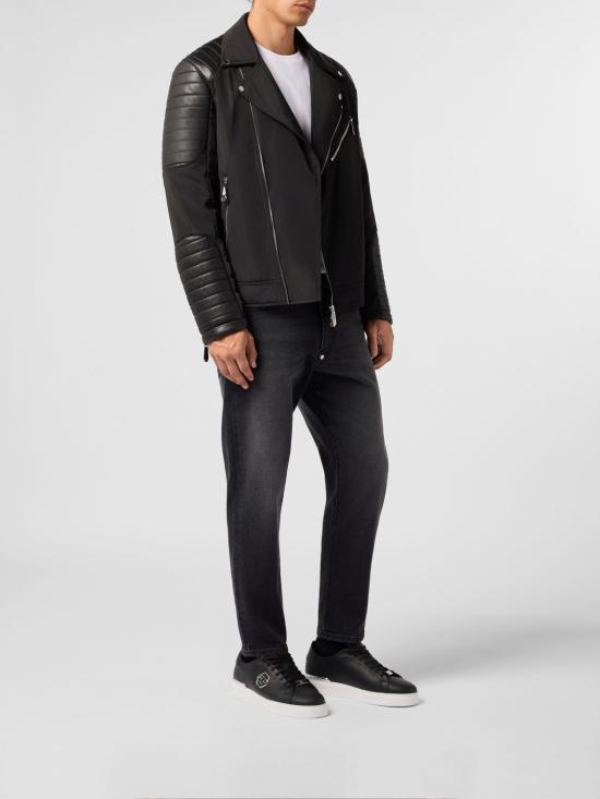 26SS 필립 플레인 바이커 자켓 UAFCMRB3161PNY011N 02 Black - PHILIPP PLEIN