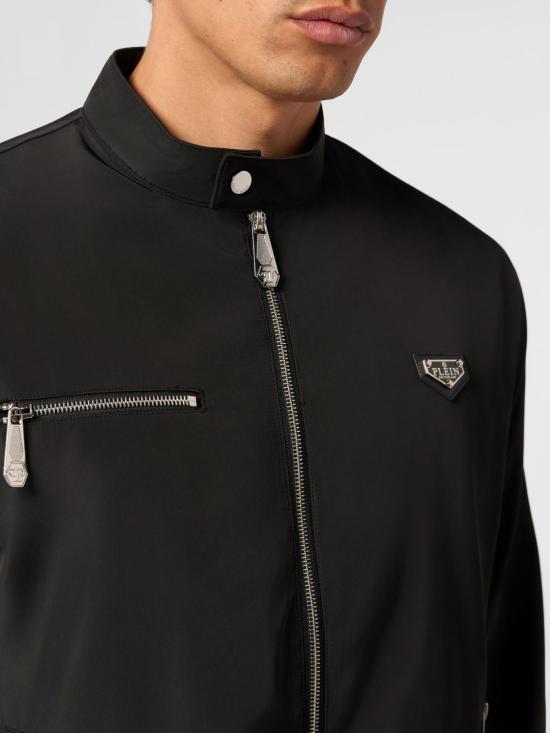 26SS 필립 플레인 봄버 자켓 UAFCMRB3158PNY002N 02 Black - PHILIPP PLEIN
