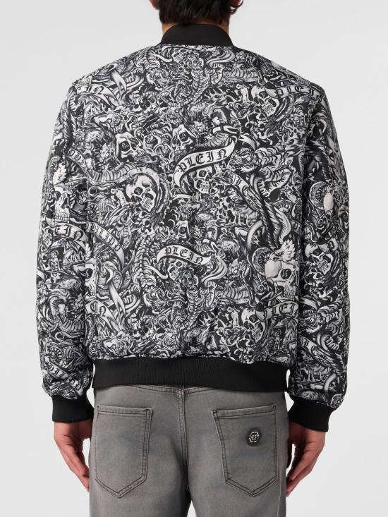 26SS 필립 플레인 봄버 자켓 UAFCMRB3164PNY002N 02 Black - PHILIPP PLEIN