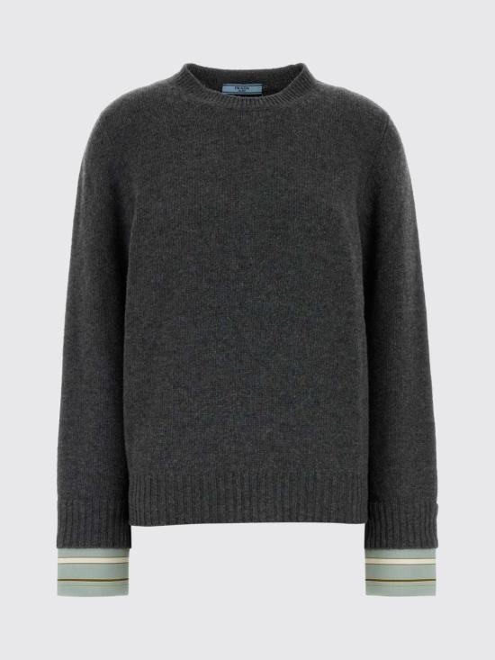 26FW 프라다 스웨터 P24F3VSOOO6339 F0480 Grey