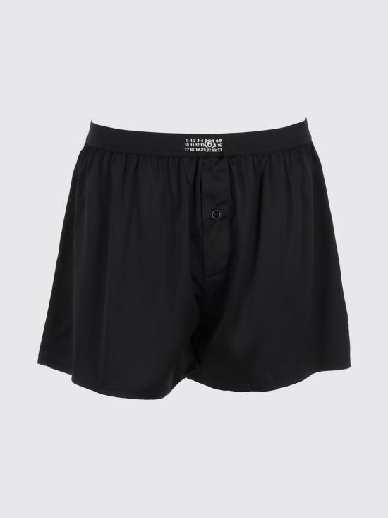 26SS MM6 메종마르지엘라 팬티 MJLE70050 001 Black