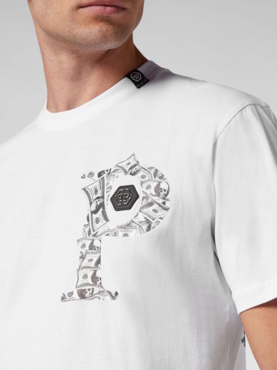 26SS 필립 플레인 반팔 티셔츠 LABCMTK5237PJY002N 01 White - PHILIPP PLEIN
