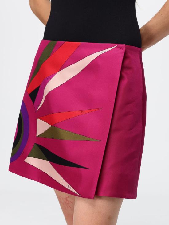 26SS 푸찌 미디 스커트 5URV36 030 Fuchsia - PUCCI