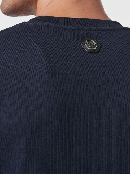 26SS 필립 플레인 긴팔 티셔츠 LABCMJO0776PJO002N 24 Blue - PHILIPP PLEIN