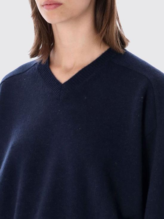 26FW 루루 드 세종 스웨터 ANZORLDS Navy - LOULOU DE SAISON