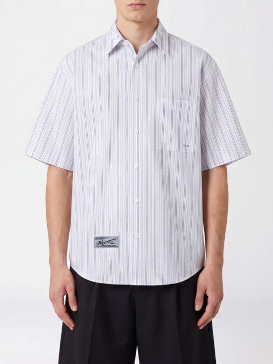 26SS 우영미 반팔 셔츠 W261SH32 837L Striped