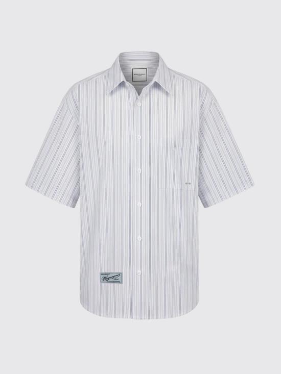 26SS 우영미 반팔 셔츠 W261SH32 837L Striped - WOOYOUNGMI