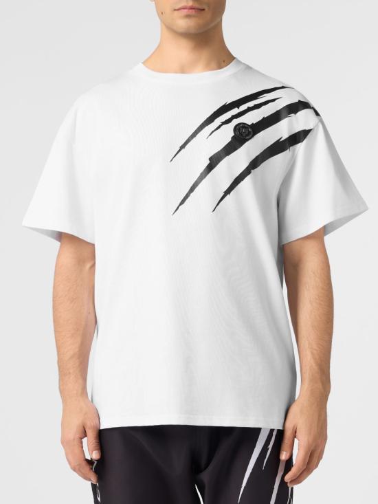 26SS 플레인스포츠 반팔 티셔츠 UAECMTK8579SJY001N 01 White