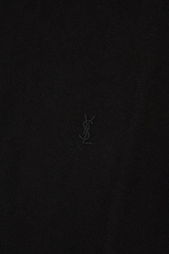 26FW 생로랑 반팔 티셔츠 869630Y38BD 1000 NOIR - SAINT LAURENT