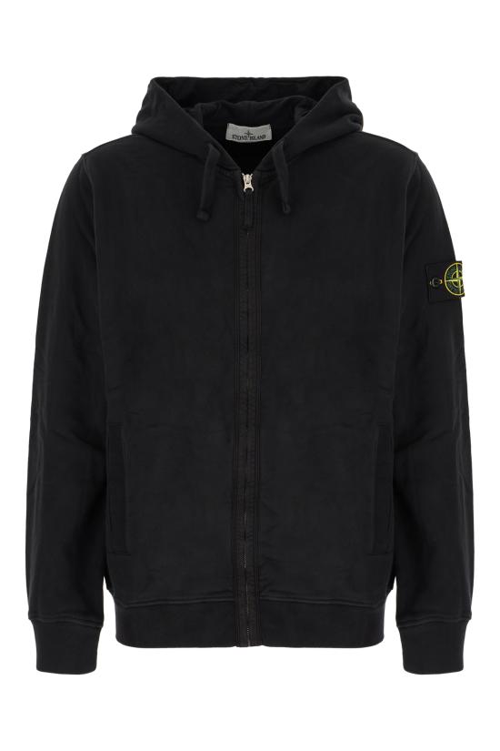 26FW 스톤 아일랜드 후드 티셔츠 S156100009S0051 V0029 BLACK