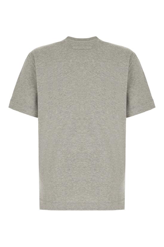 26FW 에르메네질도제냐 반팔 티셔츠 I765NLUI360A4 K95 GREY MELANGE - ERMENEGILDO ZEGNA