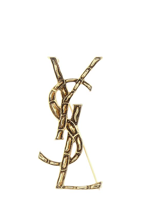 26FW 생로랑 YSL 오피움 크로커다일 브로치 470371Y1500 8030 DORE
