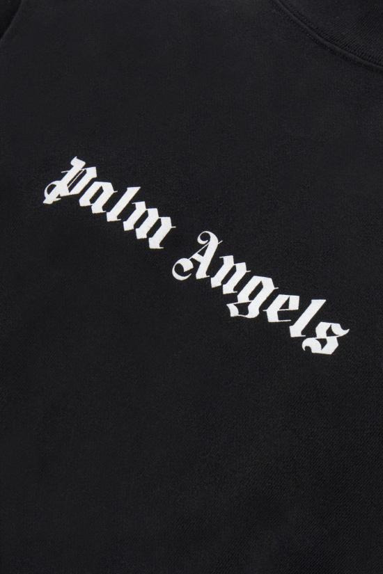 26FW 팜앤젤스 후드 티셔츠 PAMBB002FL001 1003 BLACK OFF WHITE - PALM ANGELS