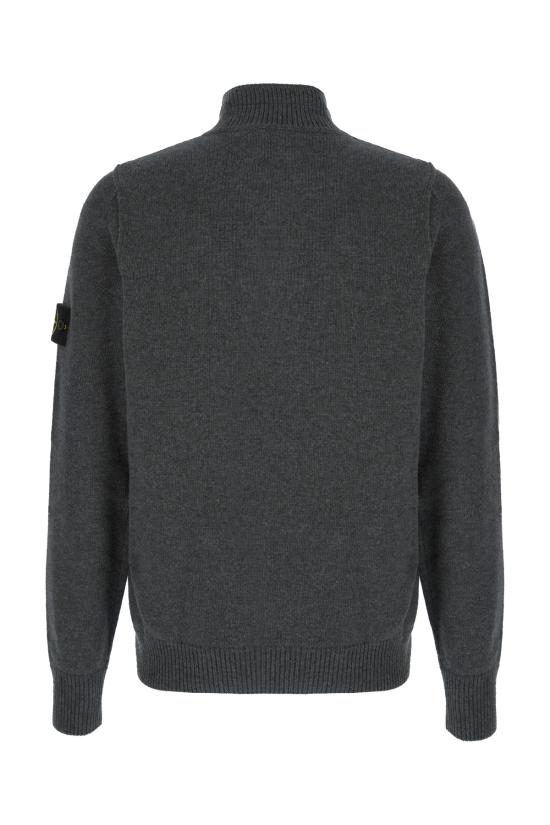 26FW 스톤 아일랜드 터틀넥 S155100040S00A3 V0M62 MELANGE LEAD - STONE ISLAND